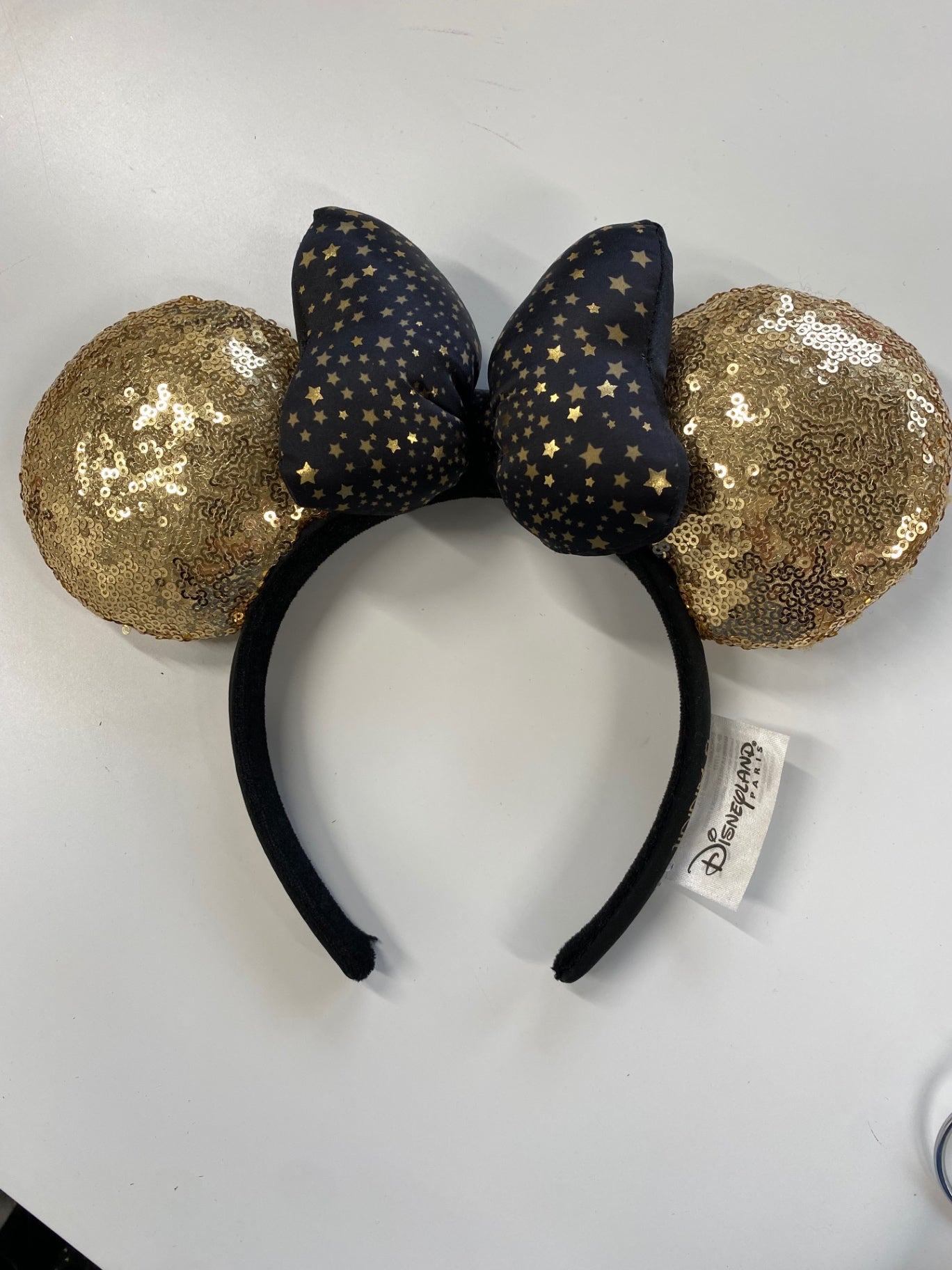 Fabulous Disneyland Paris Headband One size Black and Gold MS479