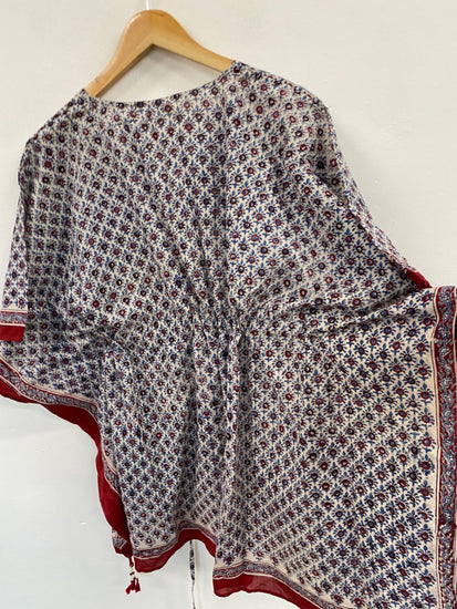 Fabulous Anokhi cotton ethnic Kaftan One size Multicolour KG480