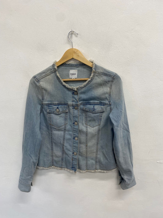 Fabulous Kensie Jacket UK M Light blue denim KG480