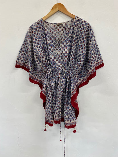 Fabulous Anokhi cotton ethnic Kaftan One size Multicolour KG480