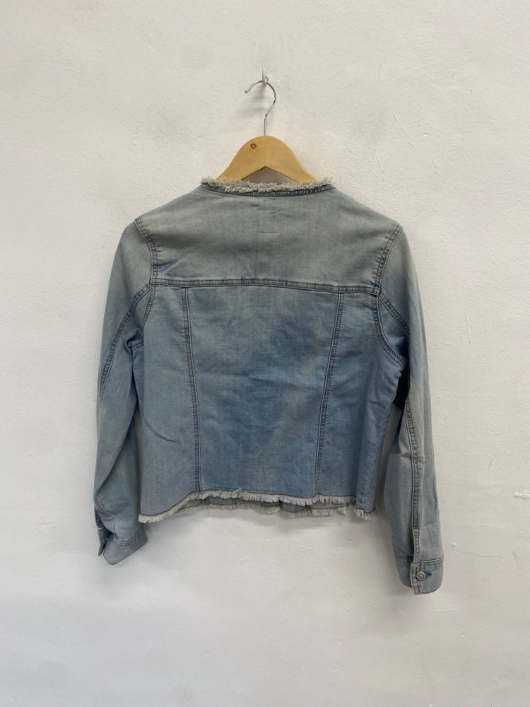Fabulous Kensie Jacket UK M Light blue denim KG480