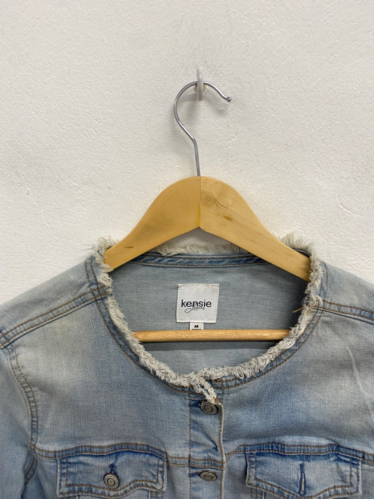 Fabulous Kensie Jacket UK M Light blue denim KG480