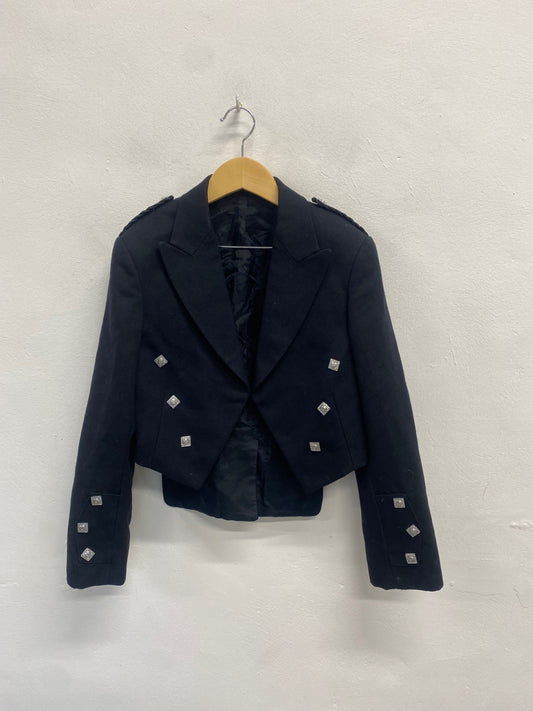 Fabulous Scottish Kilt Jacket traditional Prince Charlie ex hire UK 30” age 9-11 MD001