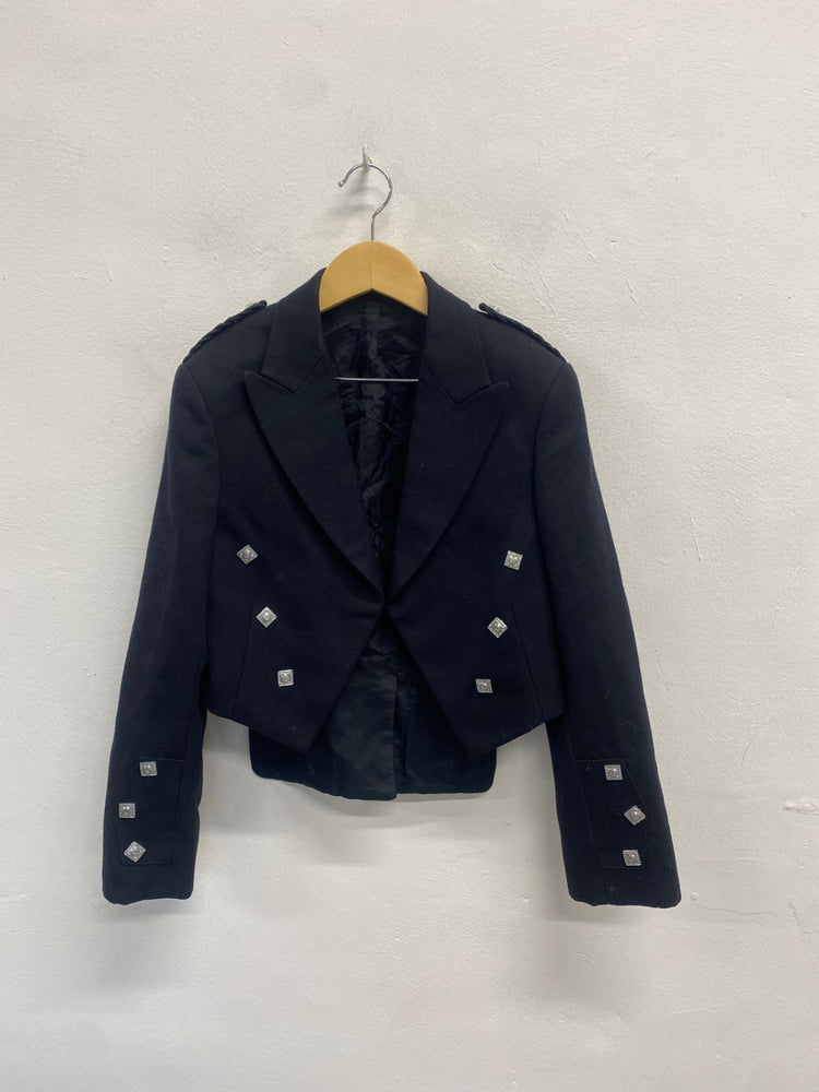 Fabulous Scottish Kilt Jacket traditional Prince Charlie ex hire UK 30” age 9-11 MD001