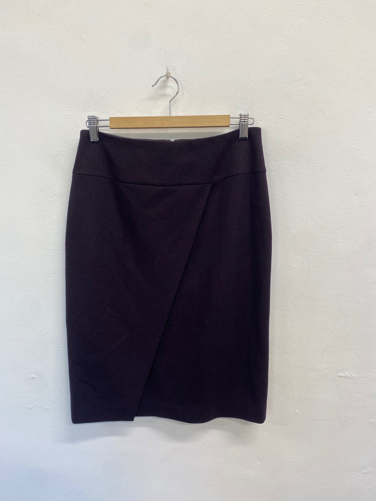 Fabulous Hobbs Pencil Skirt Uk 10 Purple formal MK482