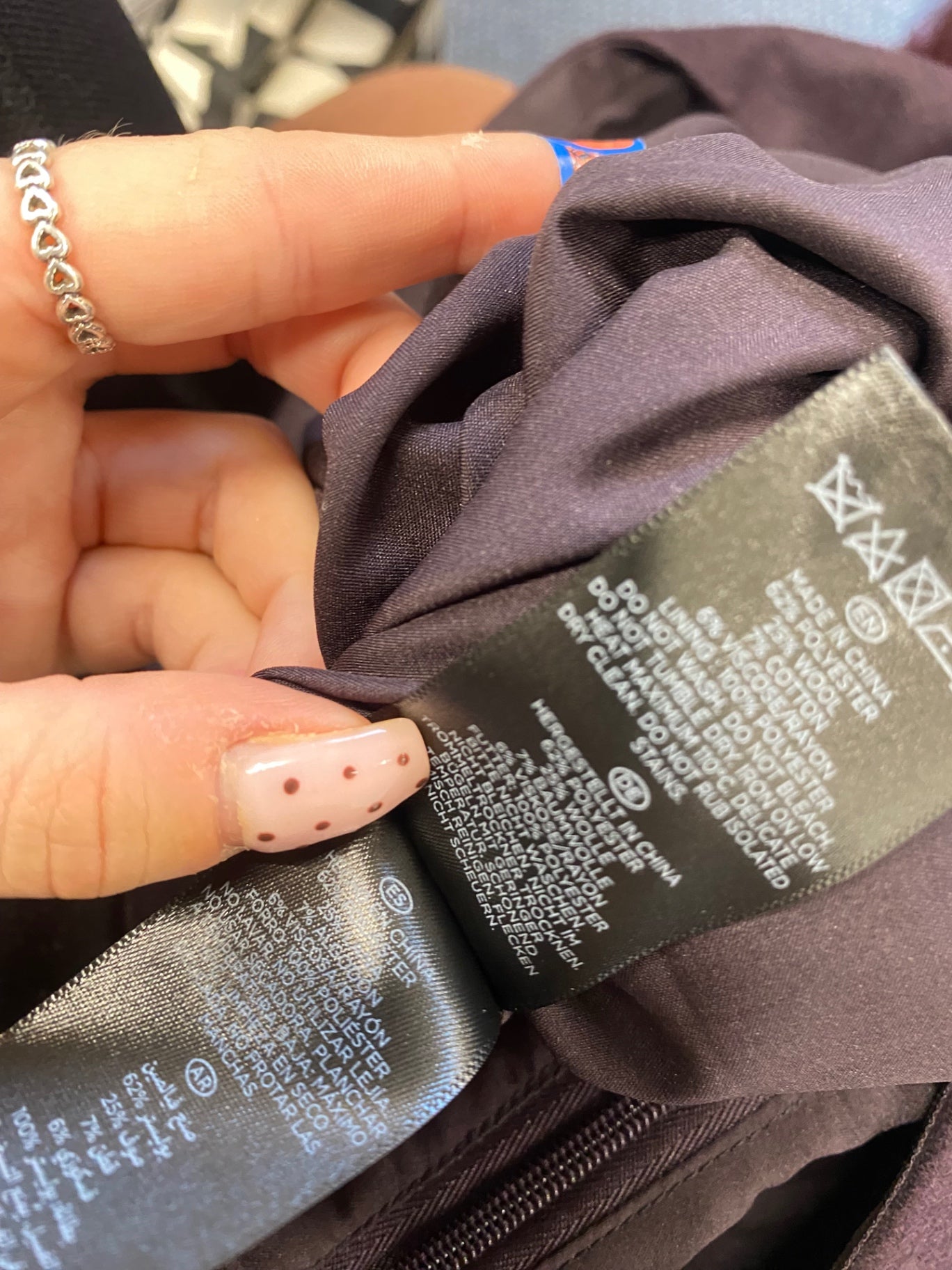 Fabulous Hobbs Pencil Skirt Uk 10 Purple formal MK482