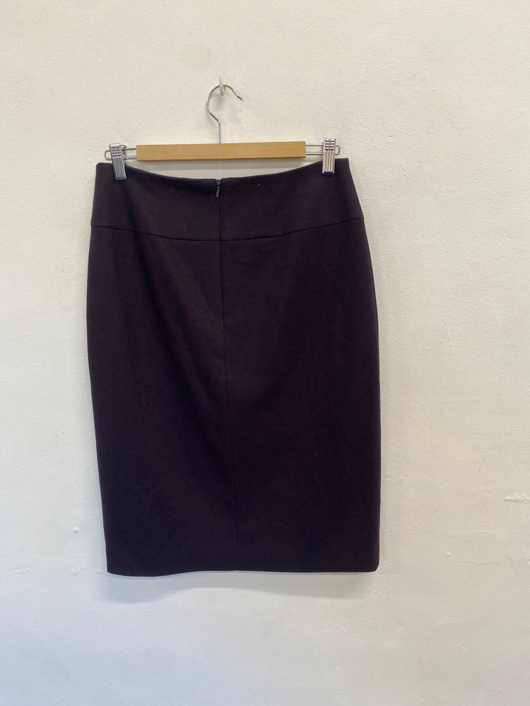 Fabulous Hobbs Pencil Skirt Uk 10 Purple formal MK482