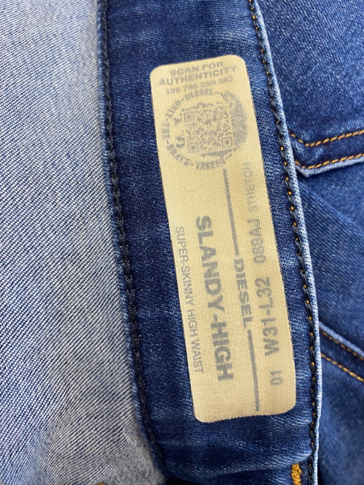 Fabulous Diesel Skinny jeans W31" L32 slandy high MK482