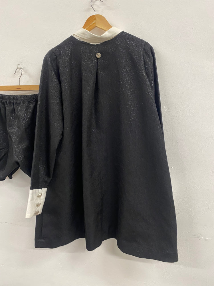 Fabulous Bianca Balti Laurel Dress & shorts Uk16 Black & White Party Occasion LB002