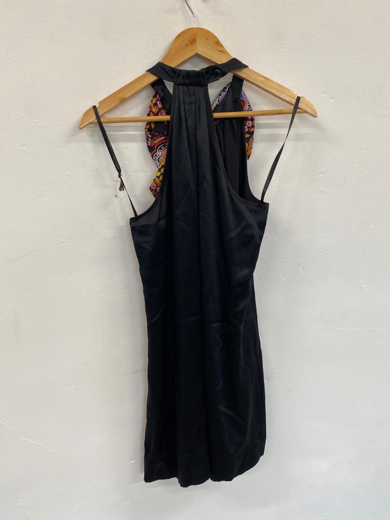 Fabulous Ted Baker Pussy Bow Dress UK8 Black Party Fun CP002