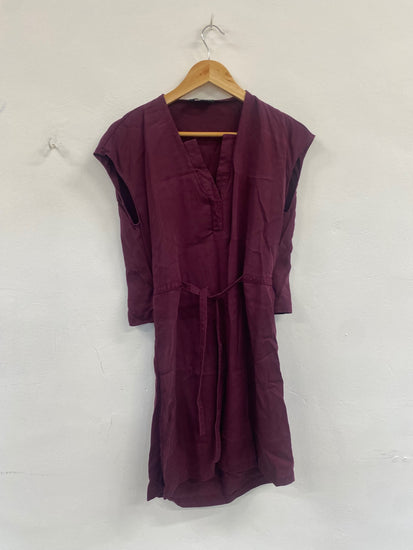 Fabulous The Kooples Mini dress UKS Maroon casual CP002