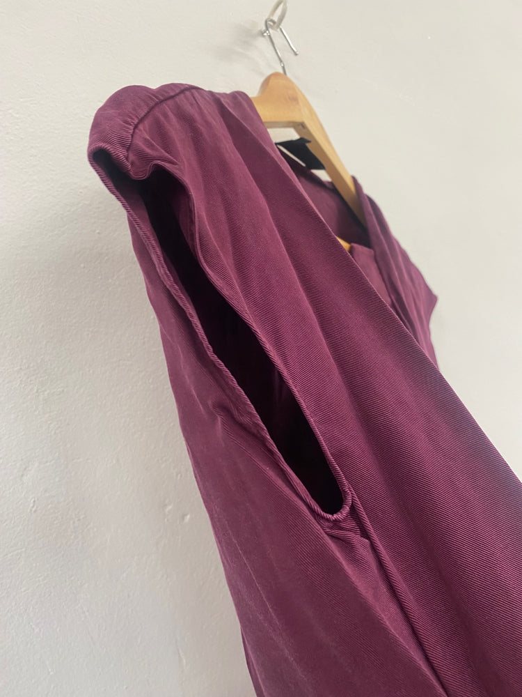 Fabulous The Kooples Mini dress UKS Maroon casual CP002