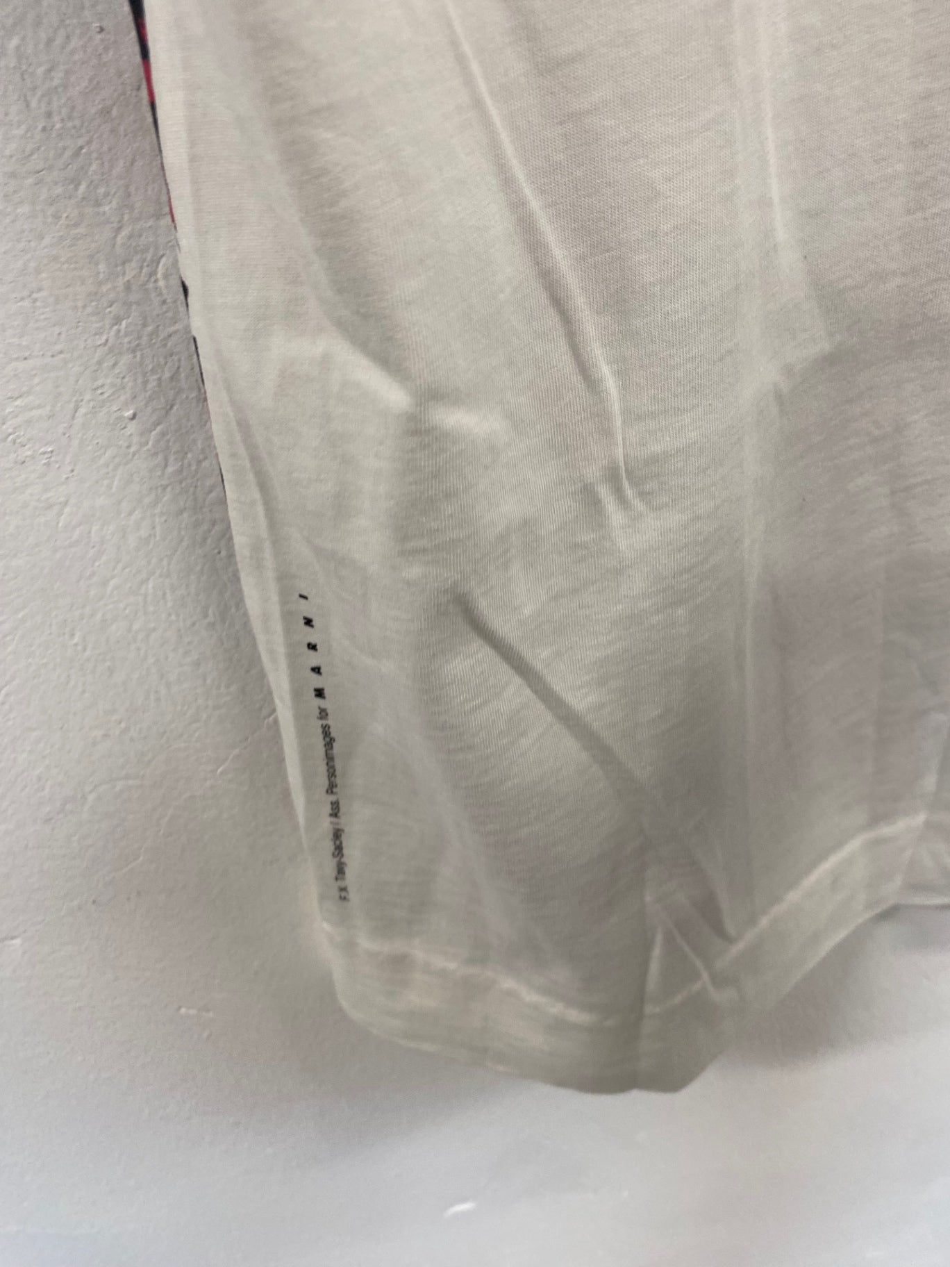 Fabulous Marni Tavi Sacley T-Shirt Red floral pattern UK10 CP002