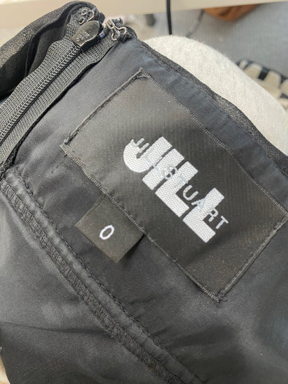 Fabulous Jill Stuart Dress UK 6 Black silk cocktail party CP002