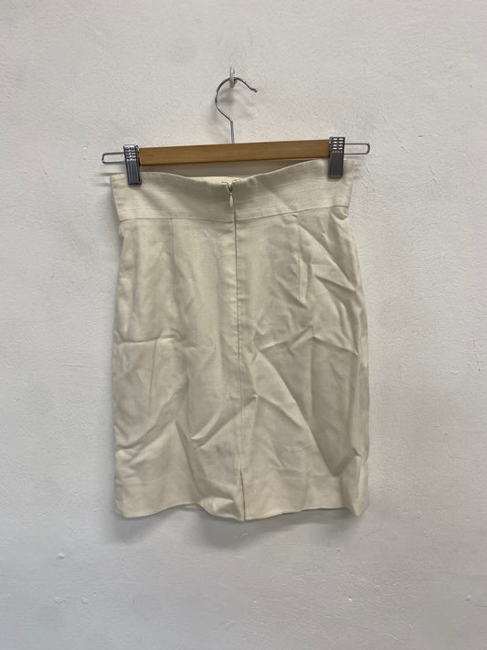 Fabulous Miss ashida Midi Skirt W 24 Cream formal YS486