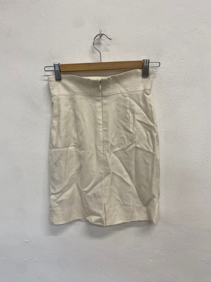 Fabulous Miss ashida Midi Skirt W 24 Cream formal YS486