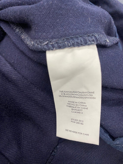 Fabulous Cabi Tailored trousers UK 12 Navy Blue EW005