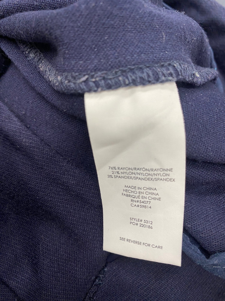 Fabulous Cabi Tailored trousers UK 12 Navy Blue EW005