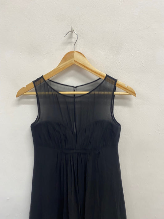 Fabulous Jill Stuart Dress UK 6 Black silk cocktail party CP002