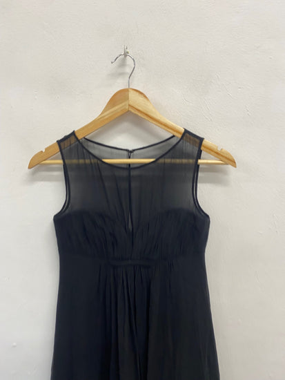 Fabulous Jill Stuart Dress UK 6 Black silk cocktail party CP002