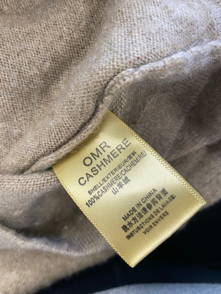 Fabulous OMR Cashmere super soft Dress UKS Taupe FH003