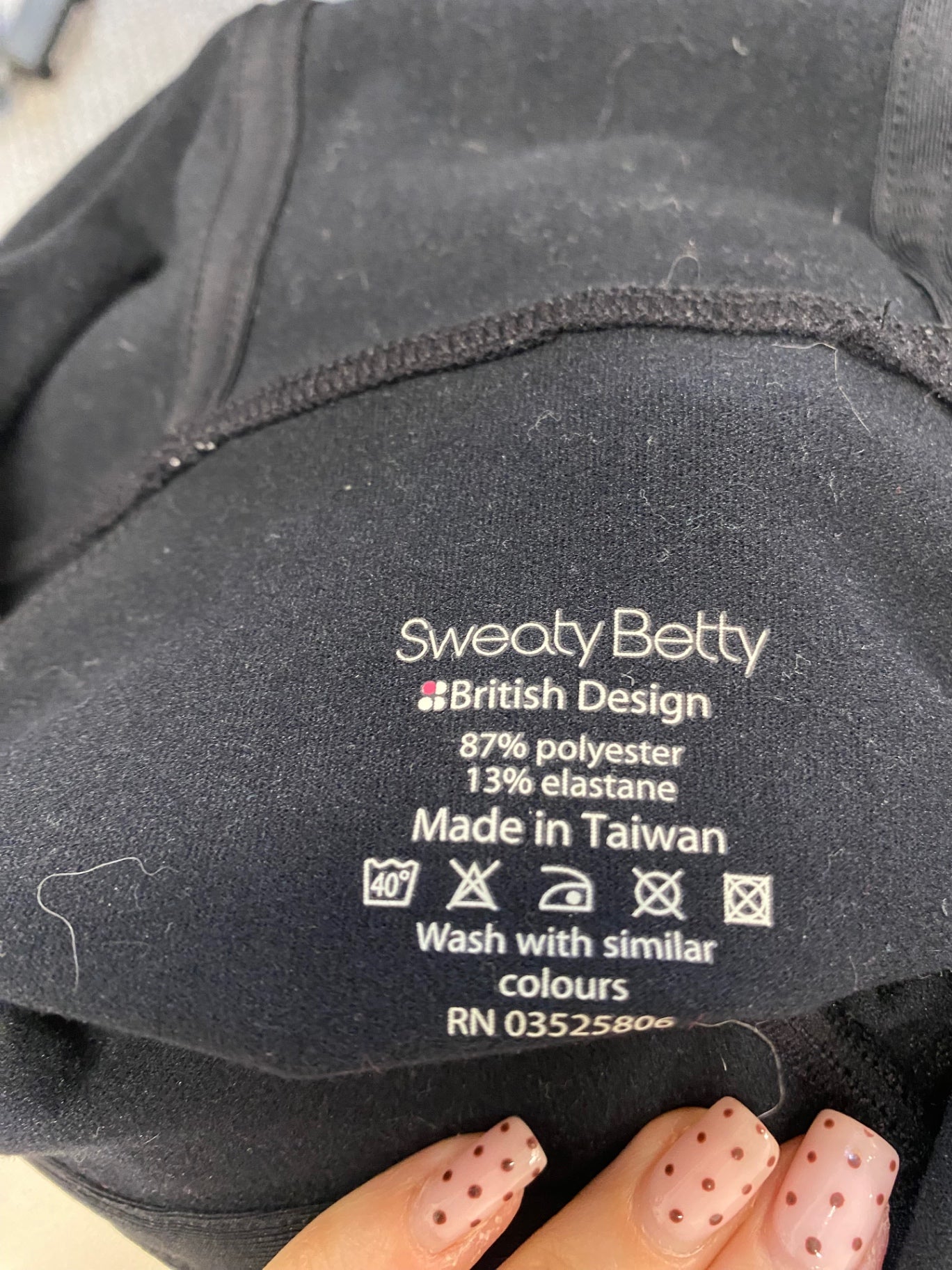 Fabulous Sweaty Betty Hoodie UK XS Black thermal active FH003