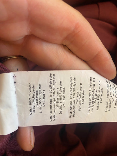 Fabulous Murci babydoll velvet party Dress UK12 Burgundy CP002