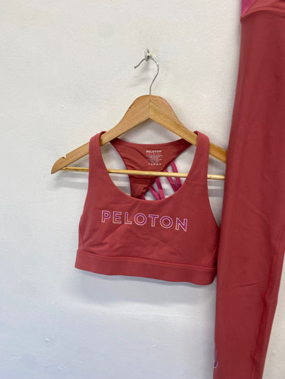 Fabulous Peloton Gym Co-ord UK S Pink FH003