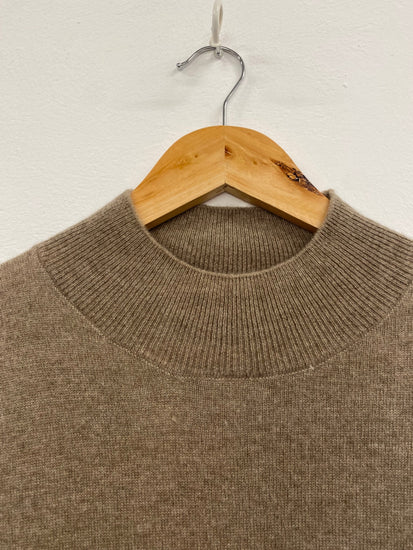 Fabulous OMR Cashmere super soft Dress UKS Taupe FH003