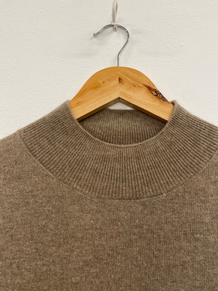 Fabulous OMR Cashmere super soft Dress UKS Taupe FH003