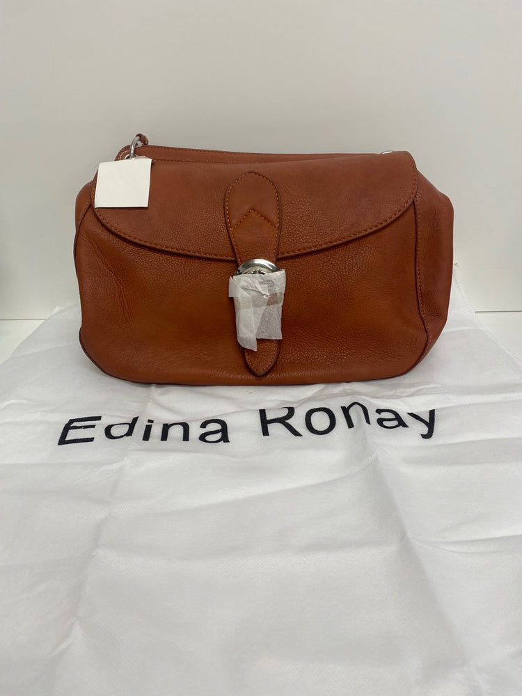 Fabulous Edina Ronay saddle handBag Medium Tan Brown JB483