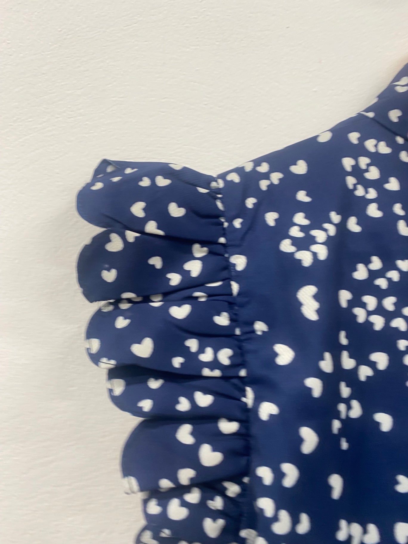 Fabulous Anne Louise boutique pin up retro Dress UK8 Navy blue FH003