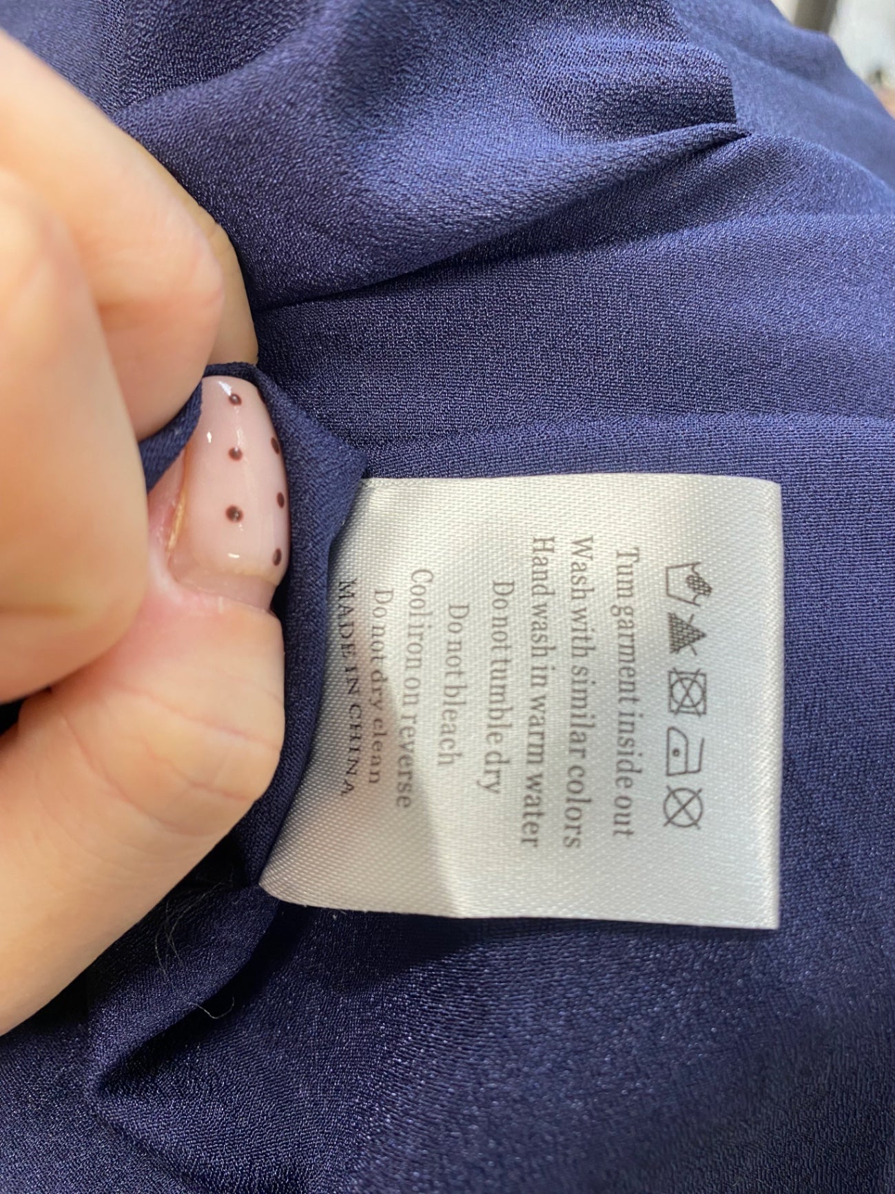 Fabulous Louche Midi Skirt UK 12 Navy striped JV001