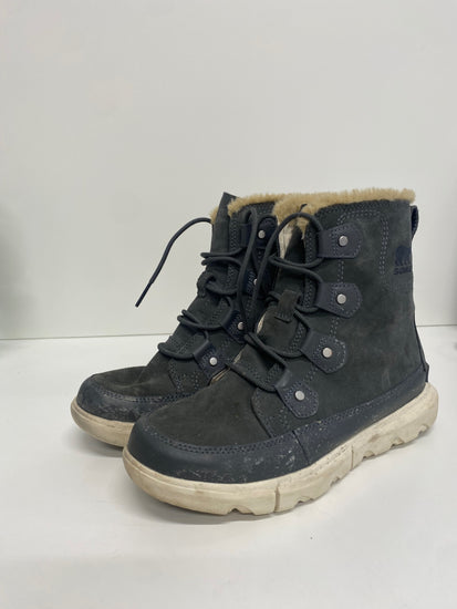 Fabulous Sorel Joan explorer Boots Uk5.5 Grey JV001