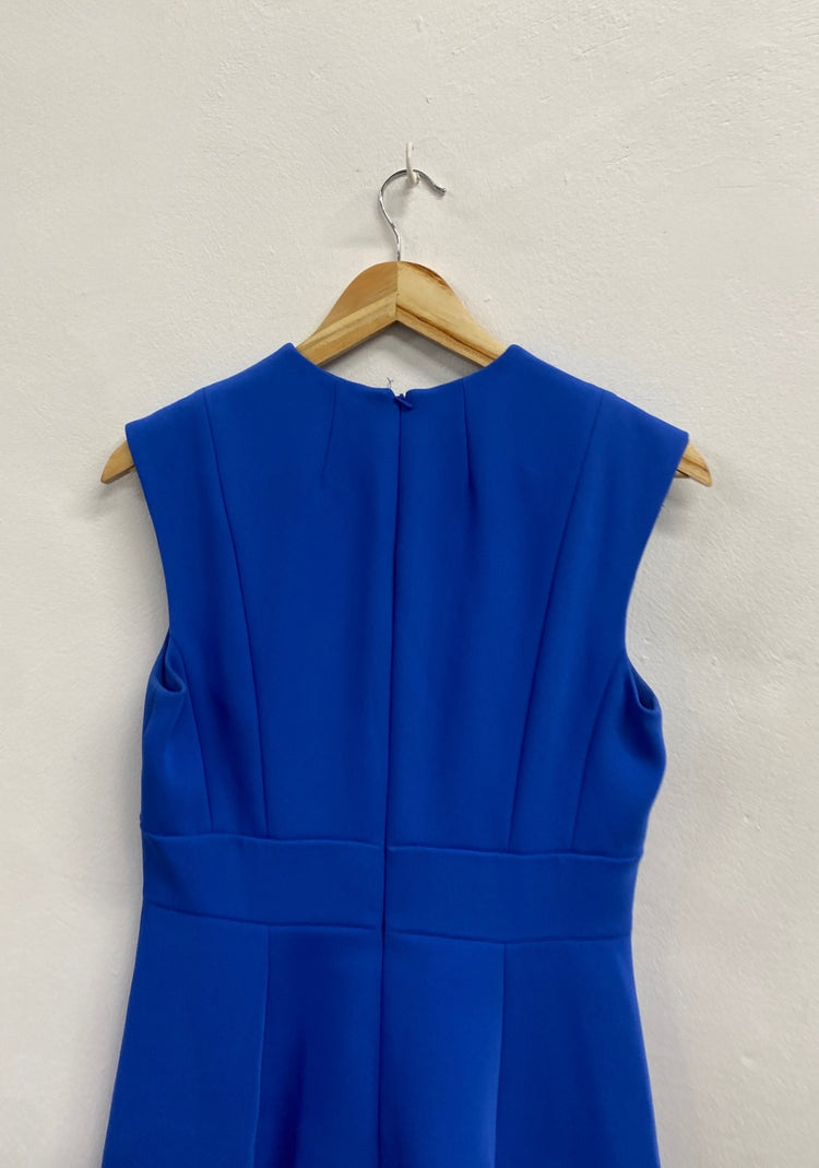 Fabulous Hobbs Midi Dress Uk 10 Blue special occasion FH003