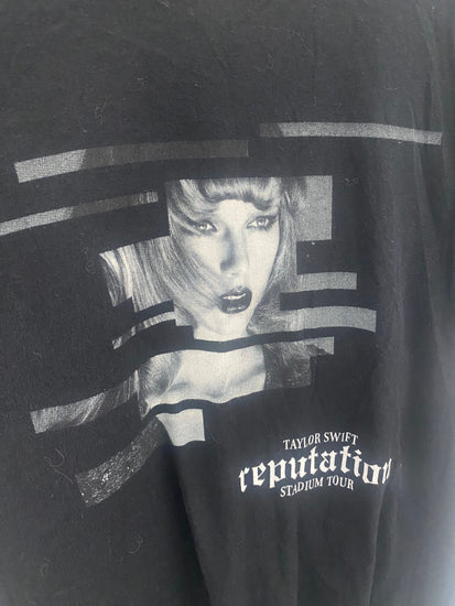 Fabulous Taylor Swift 2018 Reputation tour T-Shirt M Black GM485