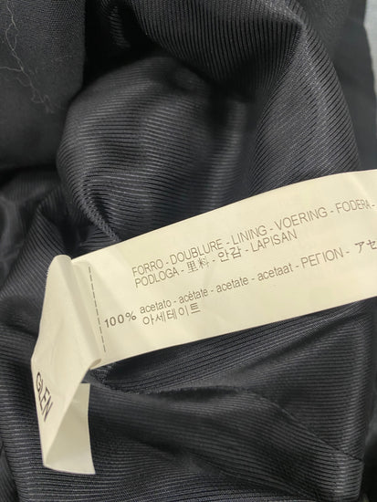 Fabulous Zara smart double breasted Blazer UKS Navy Blue GM486