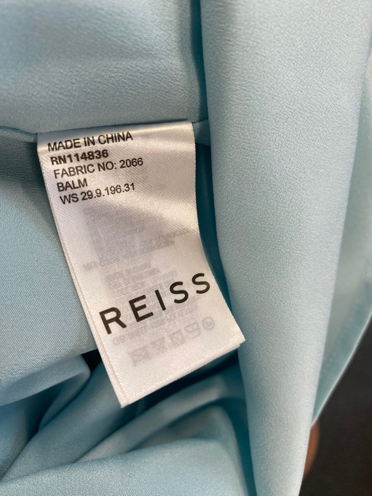 Fabulous Reiss Balm occasion party Dress UK12 Light Blue GM485