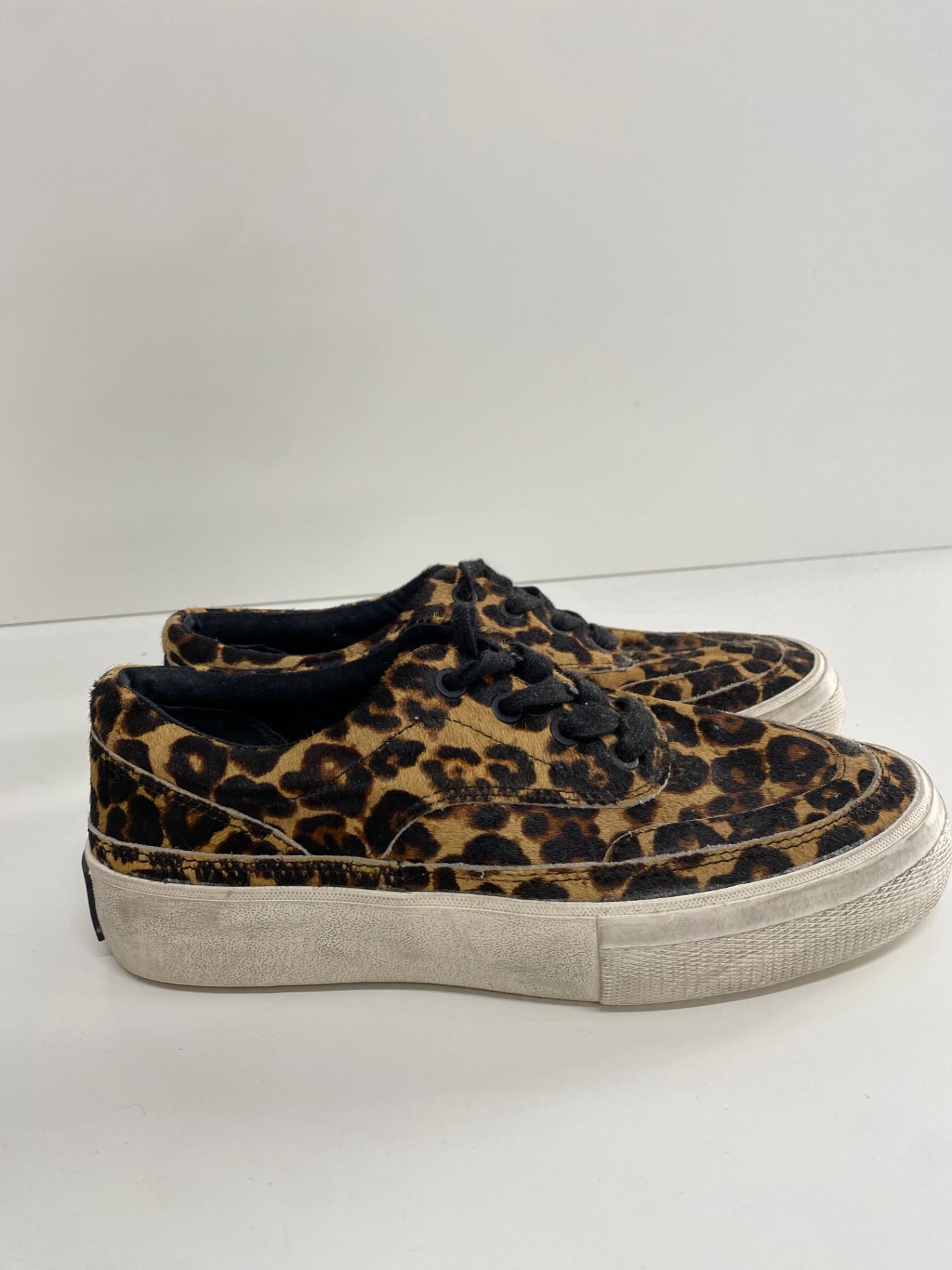 Fabulous All saints Mercia leather leopard Sneakers UK5 Leopard print CS001