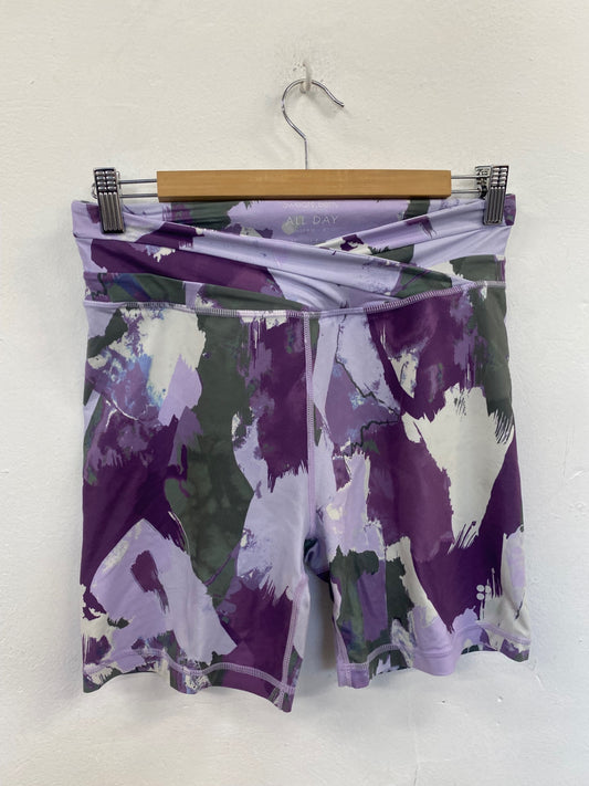 Fabulous Sweaty Betty all Day 6” Shorts UK M Lilac SR006