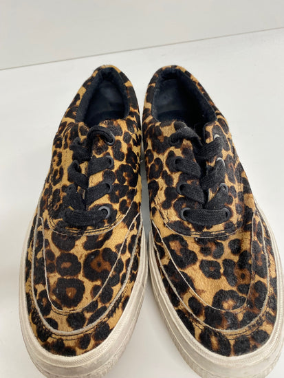 Fabulous All saints Mercia leather leopard Sneakers UK5 Leopard print CS001