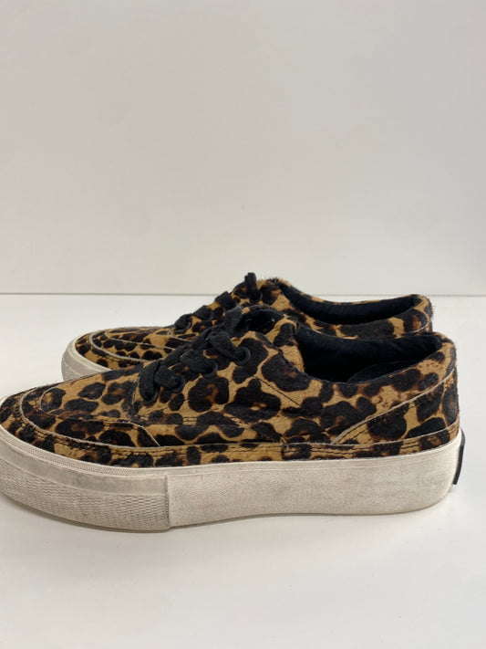 Fabulous All saints Mercia leather leopard Sneakers UK5 Leopard print CS001