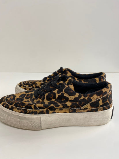 Fabulous All saints Mercia leather leopard Sneakers UK5 Leopard print CS001