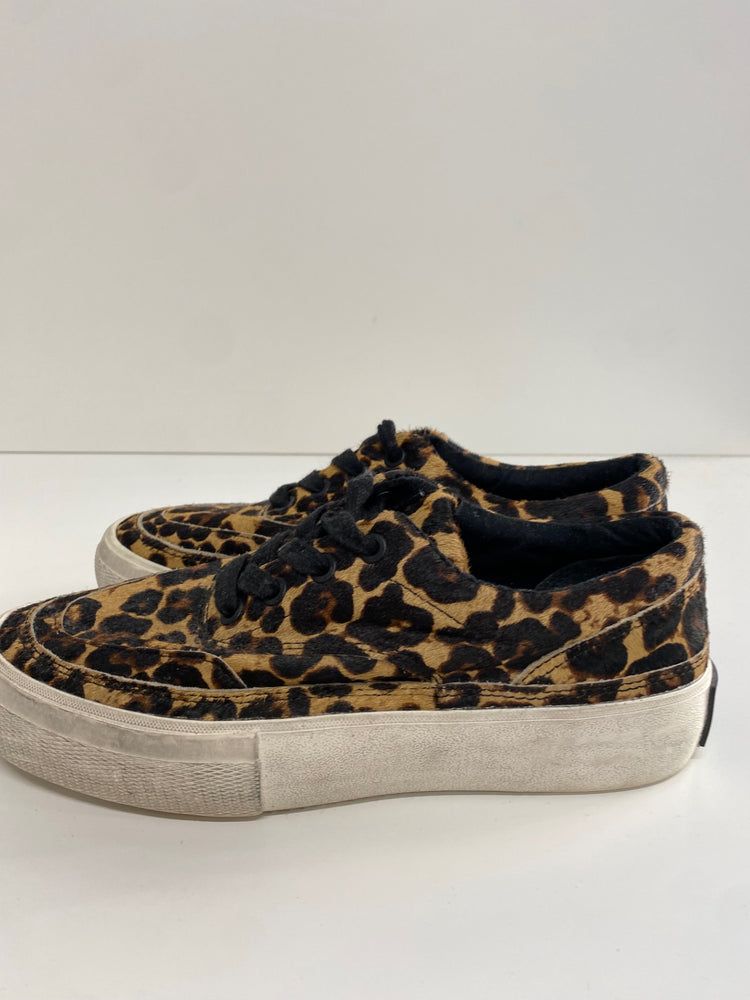 Fabulous All saints Mercia leather leopard Sneakers UK5 Leopard print CS001