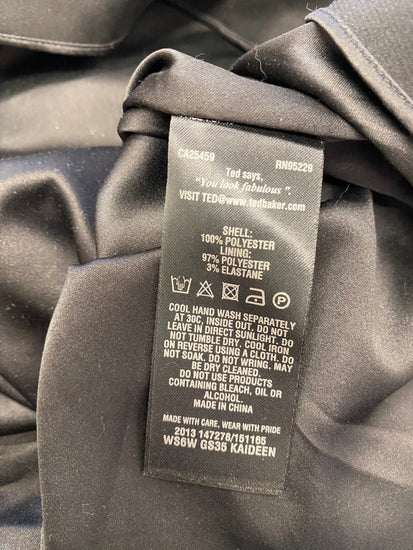 Fabulous Ted Baker Midi Skirt UK 12 Multicolor floral CS001