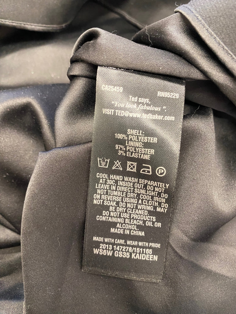 Fabulous Ted Baker Midi Skirt UK 12 Multicolor floral CS001