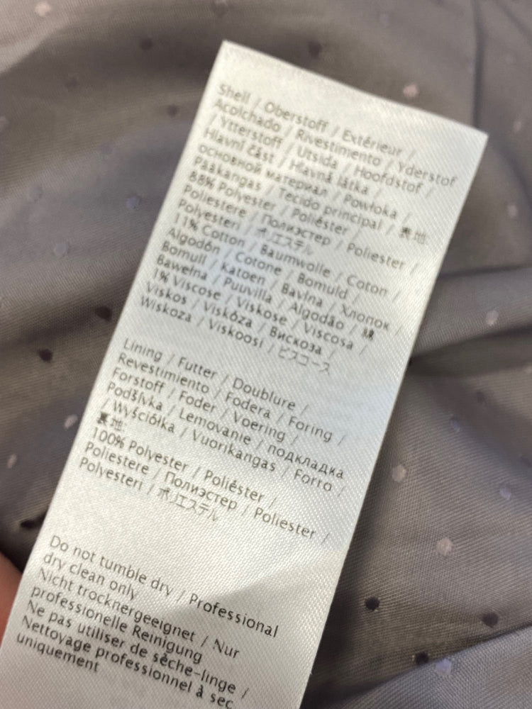 Fabulous Numph Bomber Jacket UK 10 Silver new SR006