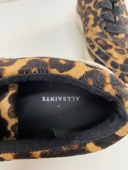 Fabulous All saints Mercia leather leopard Sneakers UK5 Leopard print CS001