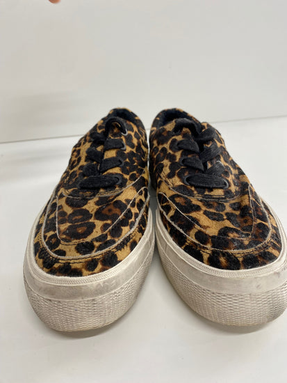 Fabulous All saints Mercia leather leopard Sneakers UK5 Leopard print CS001