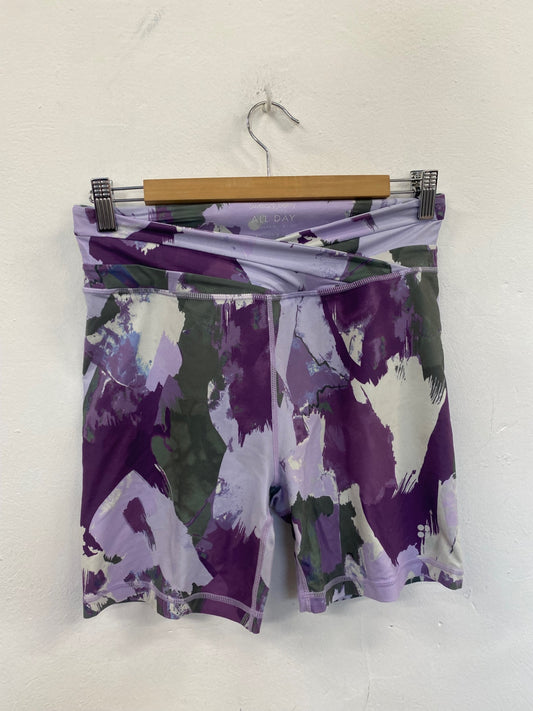Fabulous Sweaty Betty all Day 6” Shorts UK M Lilac SR006